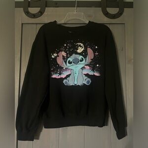 Disney Stitch black sweatshirt-medium